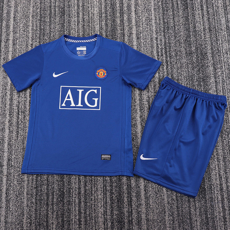 Manchester United 2008-09 Retro - Third Kids Kit