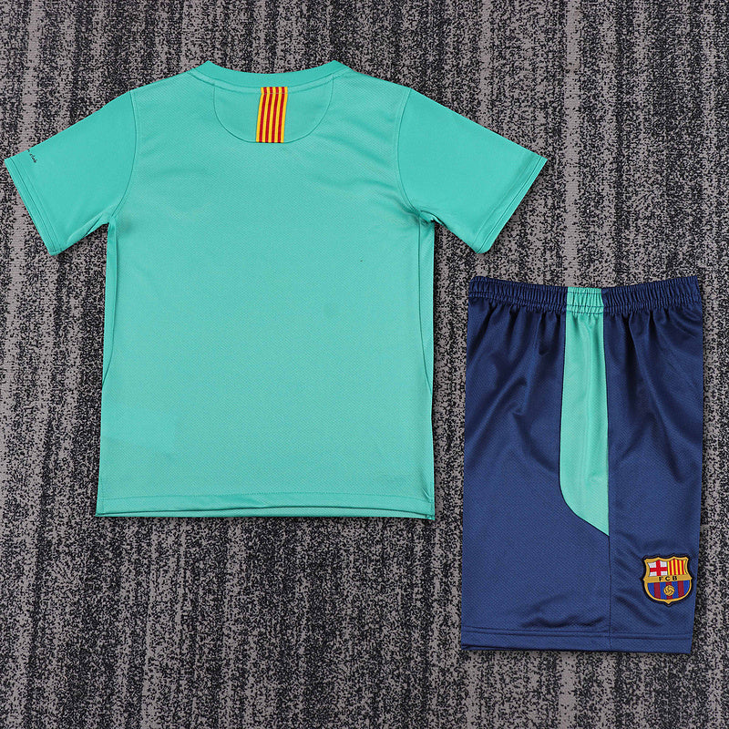 Barcelona 2010-11 Retro - Away Kids Kit