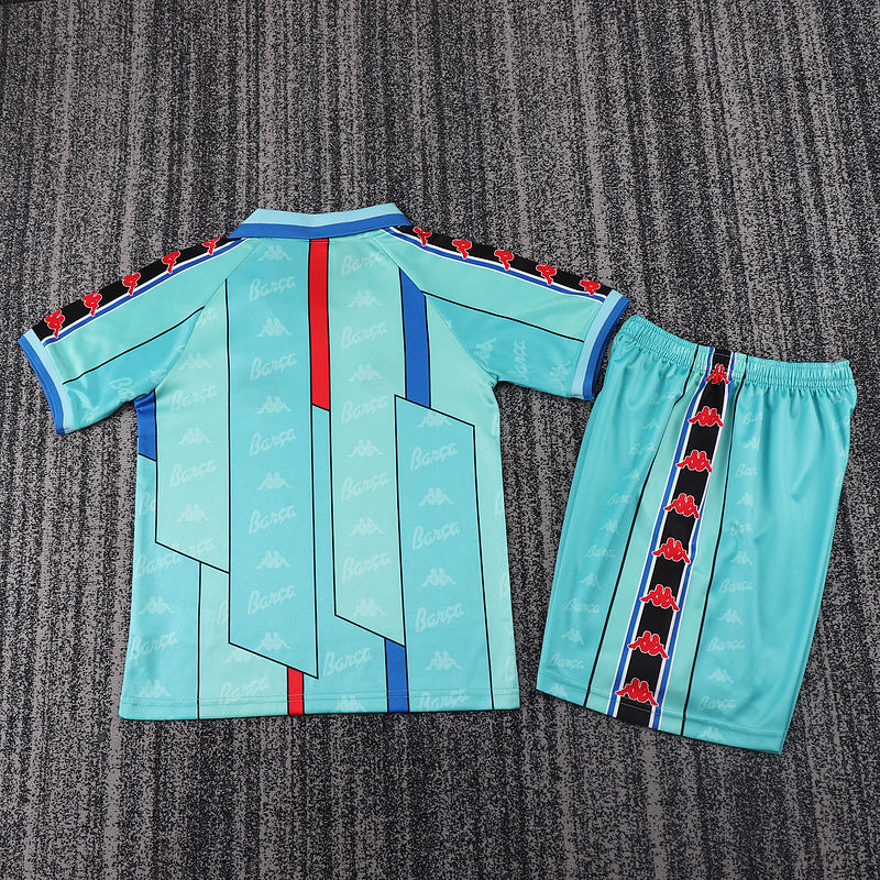 Barcelona 1996-97 Retro - Away Kids Kit