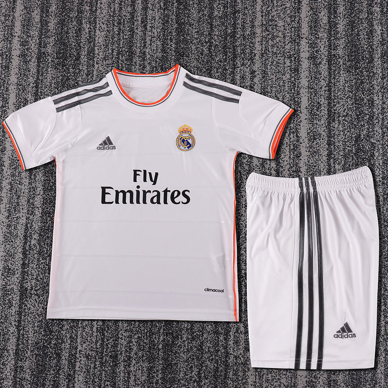 Real Madrid 2013-14 Retro - Home Kids Kit
