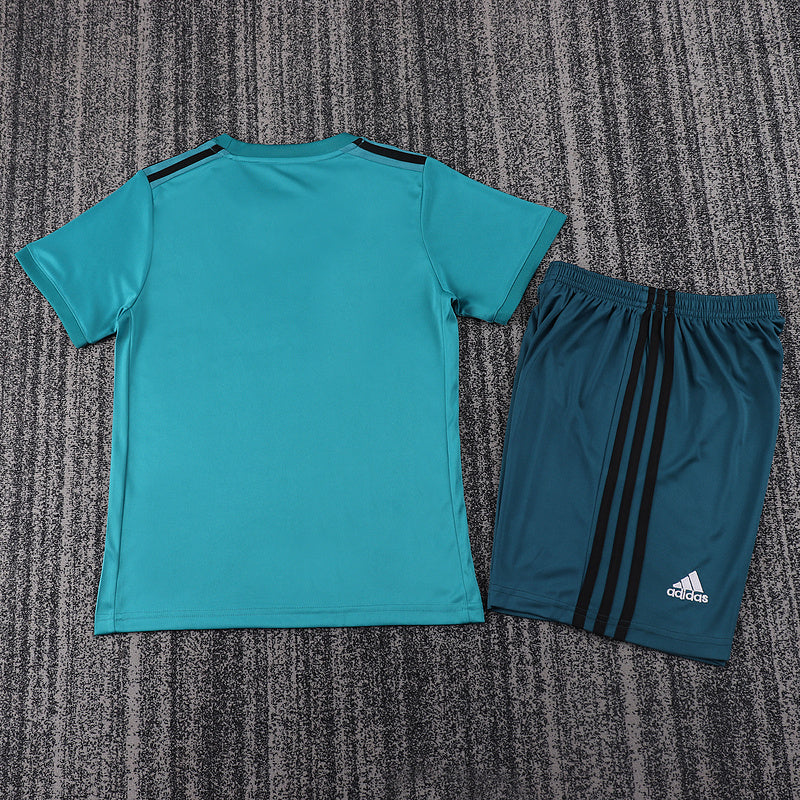 Real Madrid 2017-18 Retro - Third Kids Kit