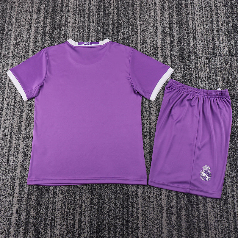 Real Madrid 2016-17 Retro - Away Kids Kit