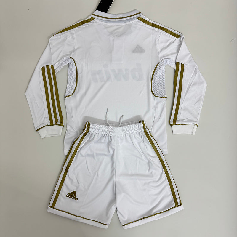 Real Madrid 2011-12 Retro - Home Kids Kit