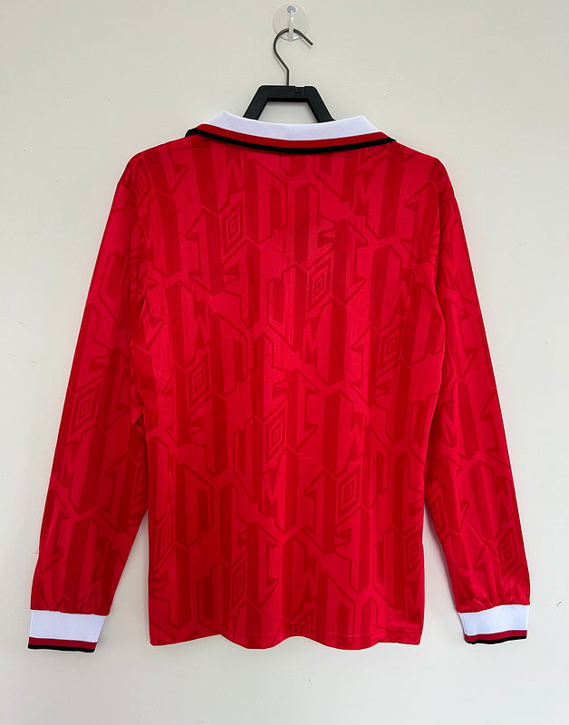 Manchester United 1992-94 Retro - Home (Long Sleeves)