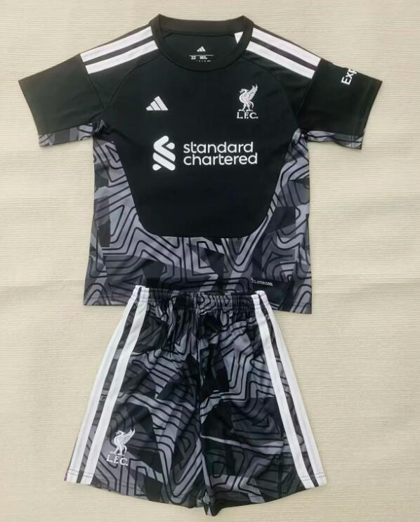 Liverpool 26/27 - Goalkeeper Kids Kit (Black)