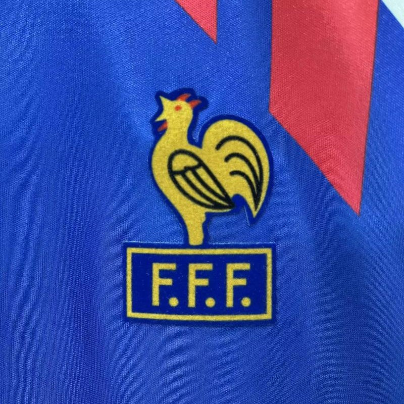 Maillot rétro France domicile 1990