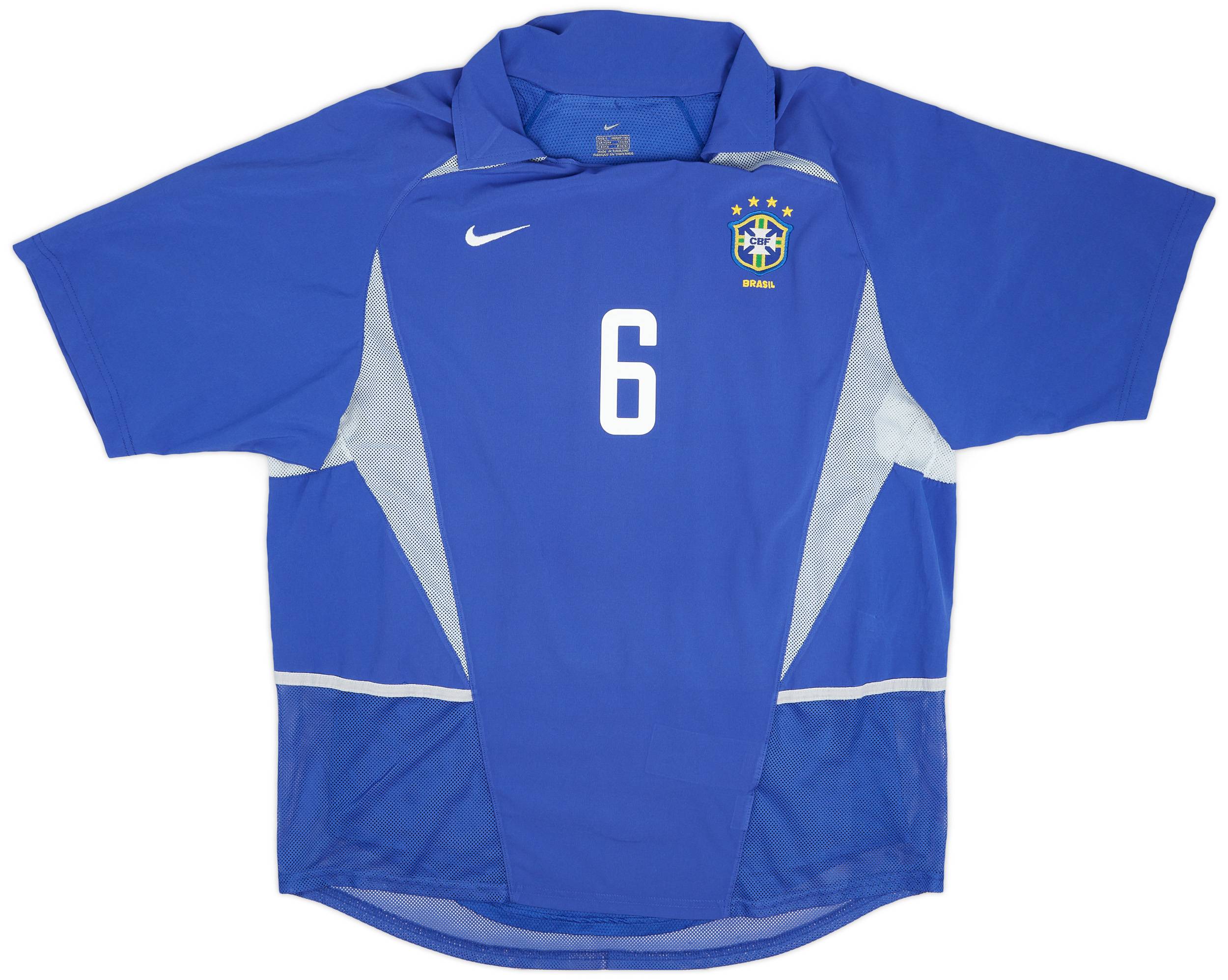 2002 Brazil Retro - Away Kit