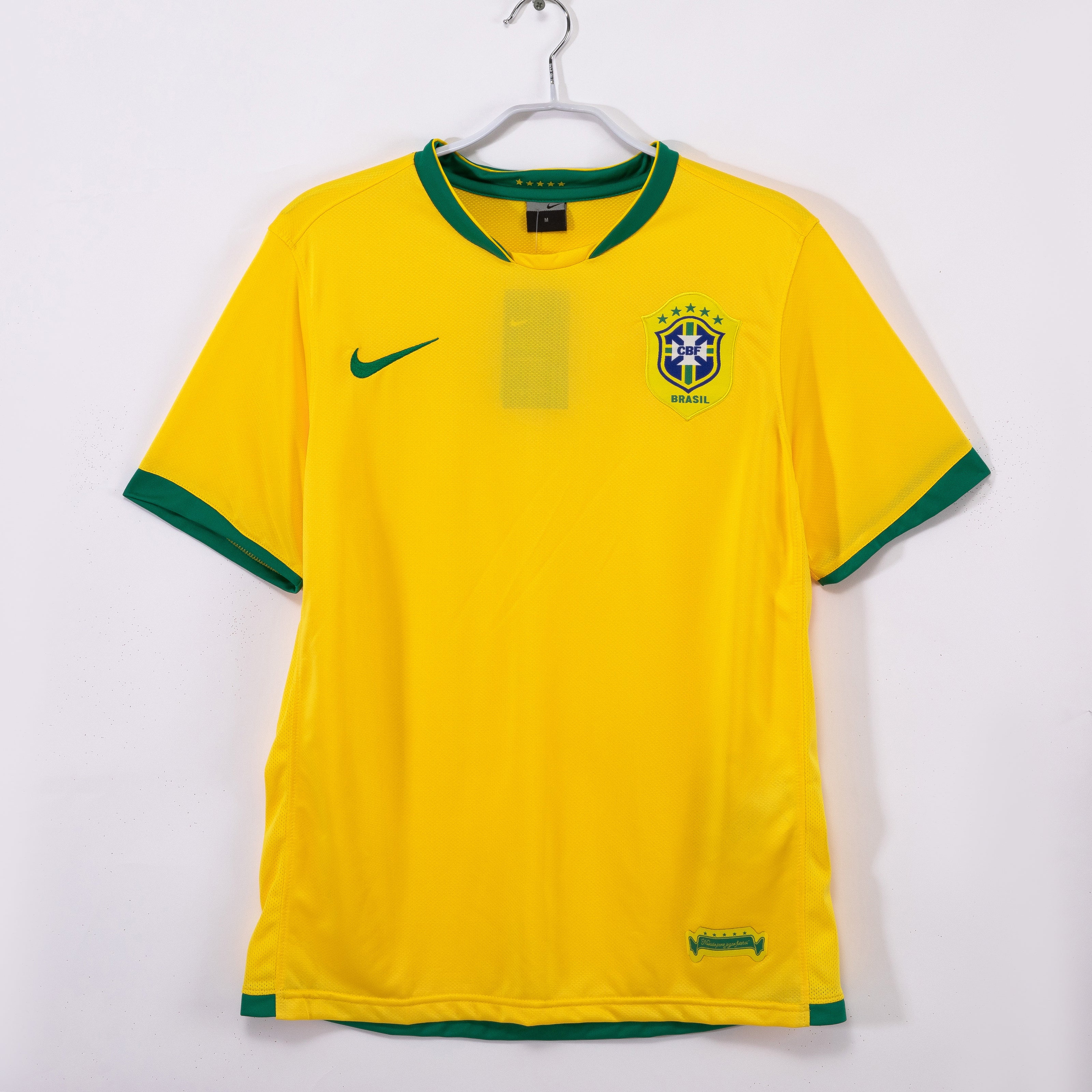 2006 Brazil Retro - Home Kit