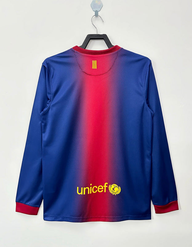 Barcelona 2012-13 Retro - Home Long Sleeves