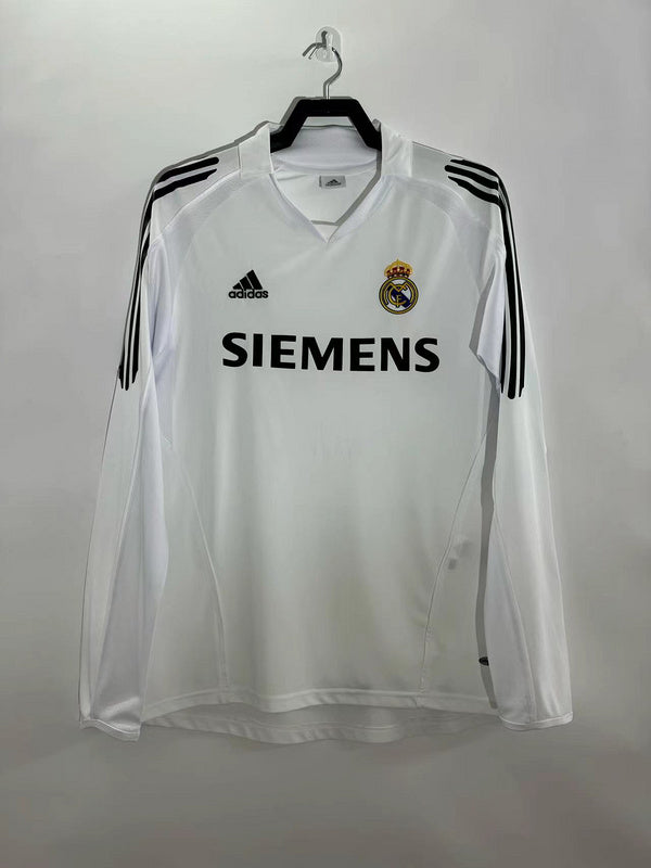 Real Madrid 2005-06 Retro - Home (Long Sleeves)