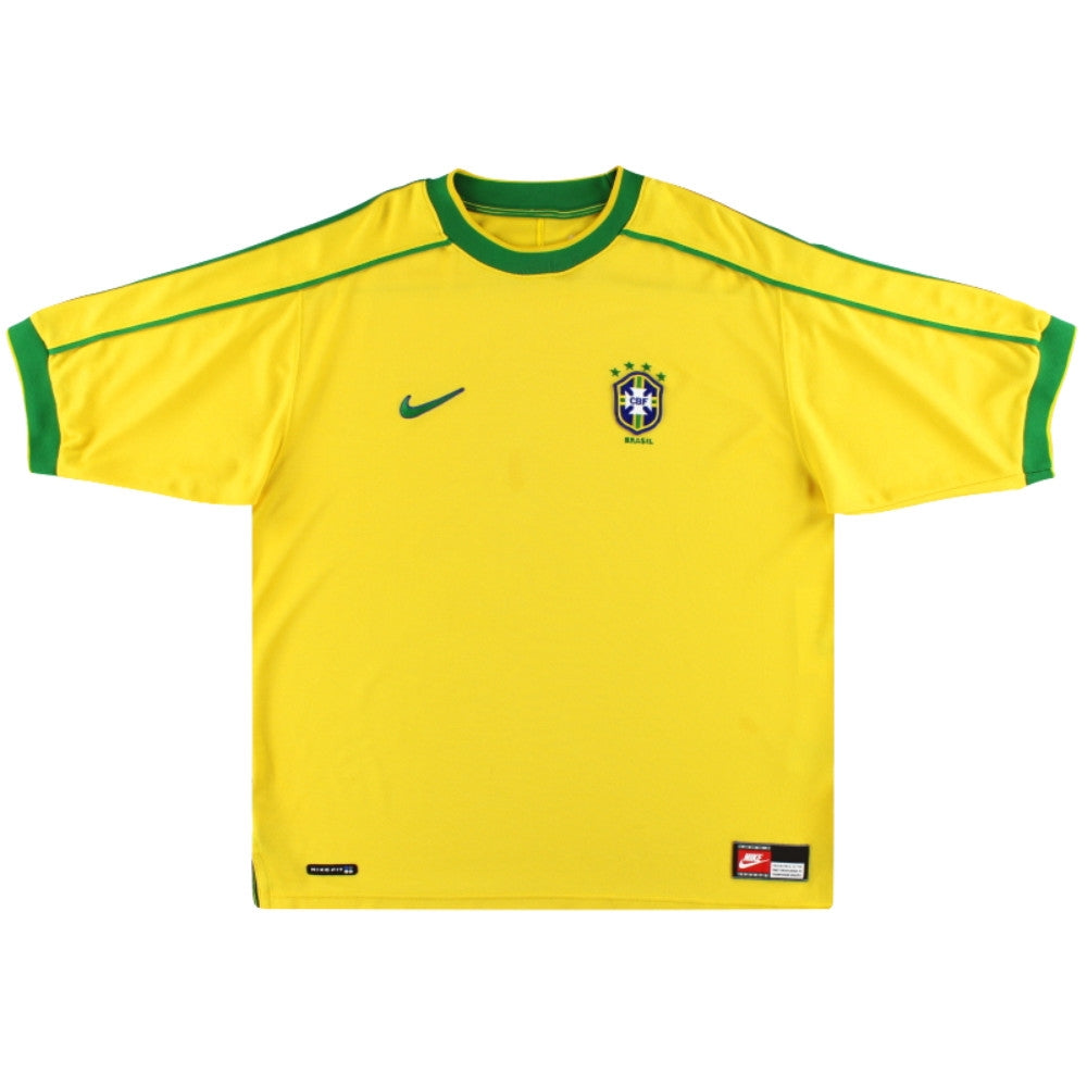 1998 Brazil Retro - Home Kit
