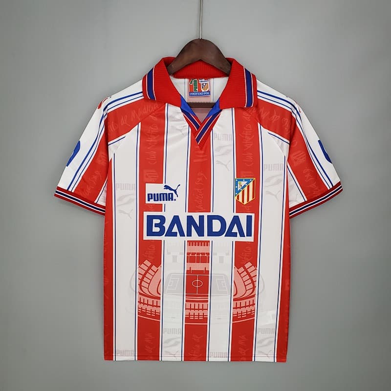 Atletico Madrid Home Jersey 1996/97