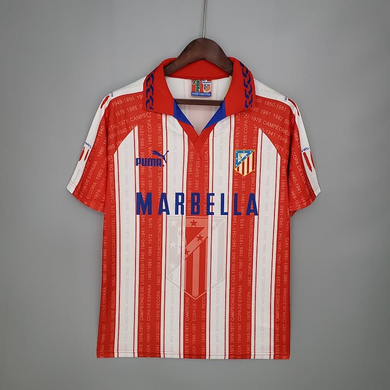 Atletico Madrid Home Jersey 1995/96