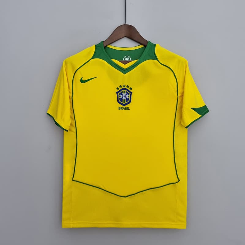 Brazil Home Jersey 2004/06
