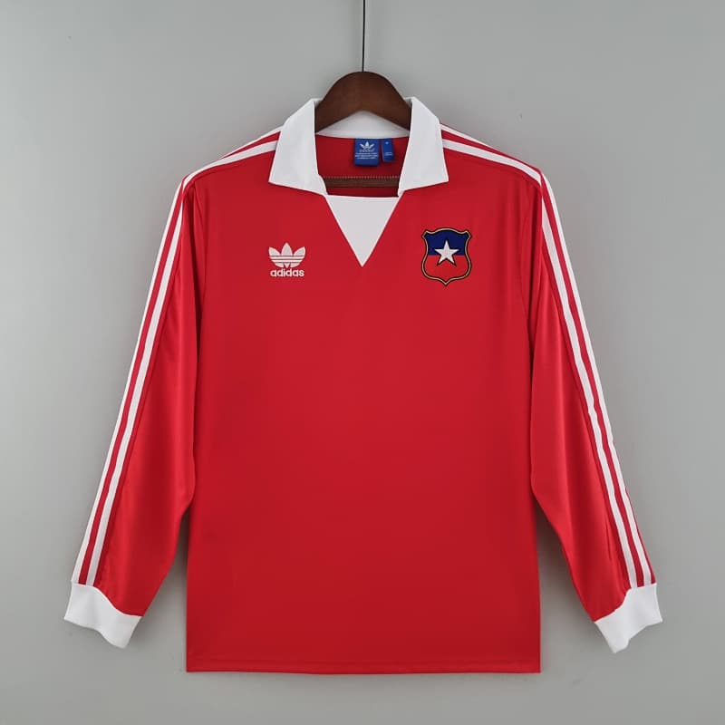 Chile Home Long Sleeve Jersey 1982