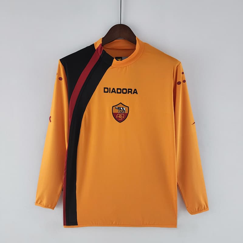 AS Roma Home Long Sleeve Jersey 2005/06