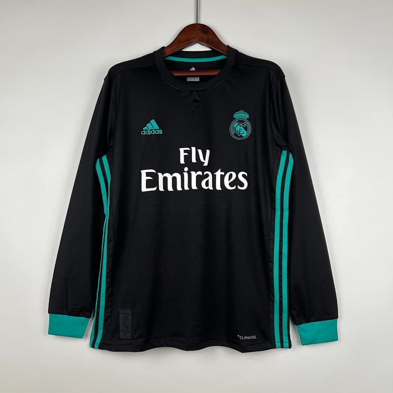 Real Madrid Away Long Sleeve Jersey 2017/18