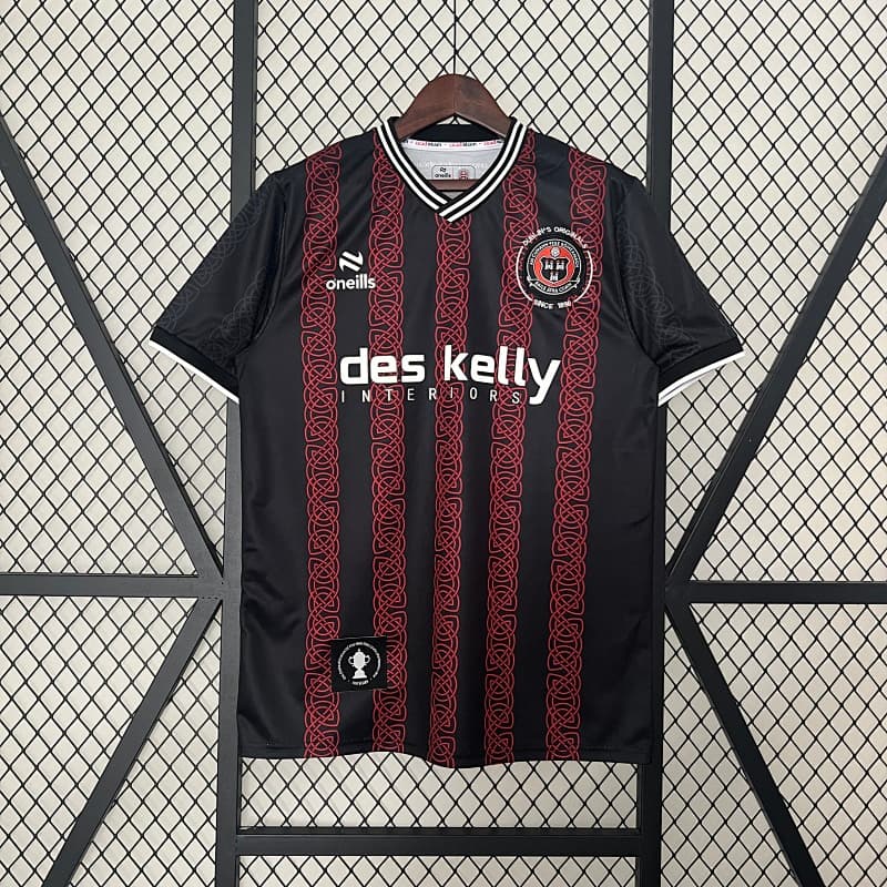 Bohemian F.C. Home 100 Years Anniversary Jersey 2024/25