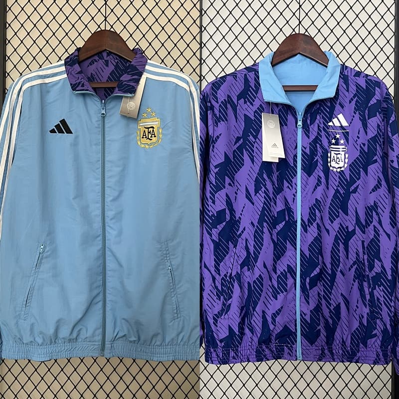 Argentina Reversible Jacket 2024/25 - Blue/Purple