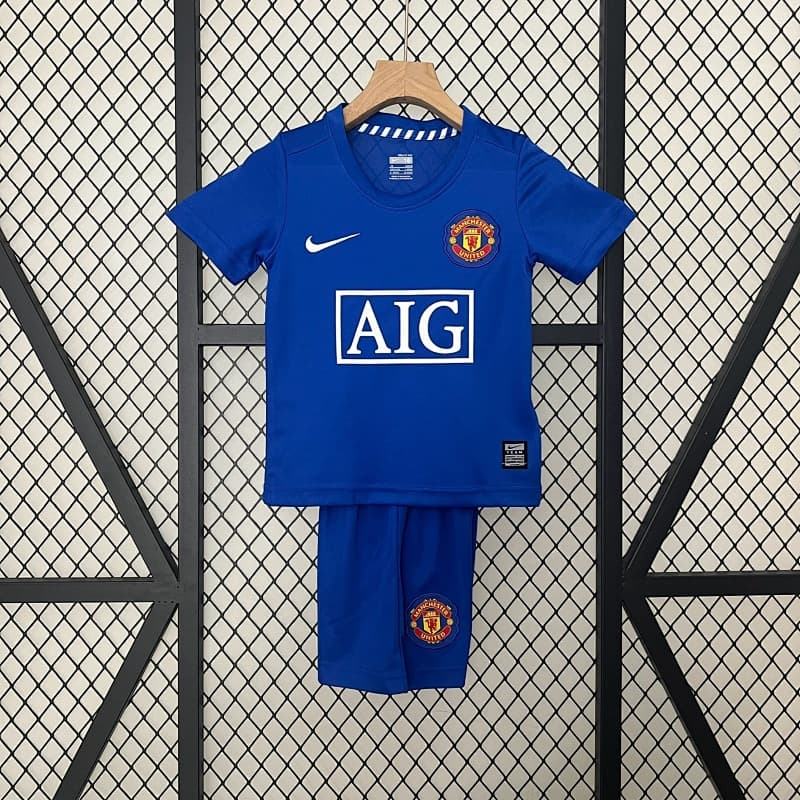 Manchester United Third Kids Kit 2008/09