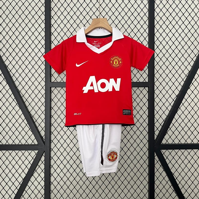 Manchester United Home Kids Kit 2010/11