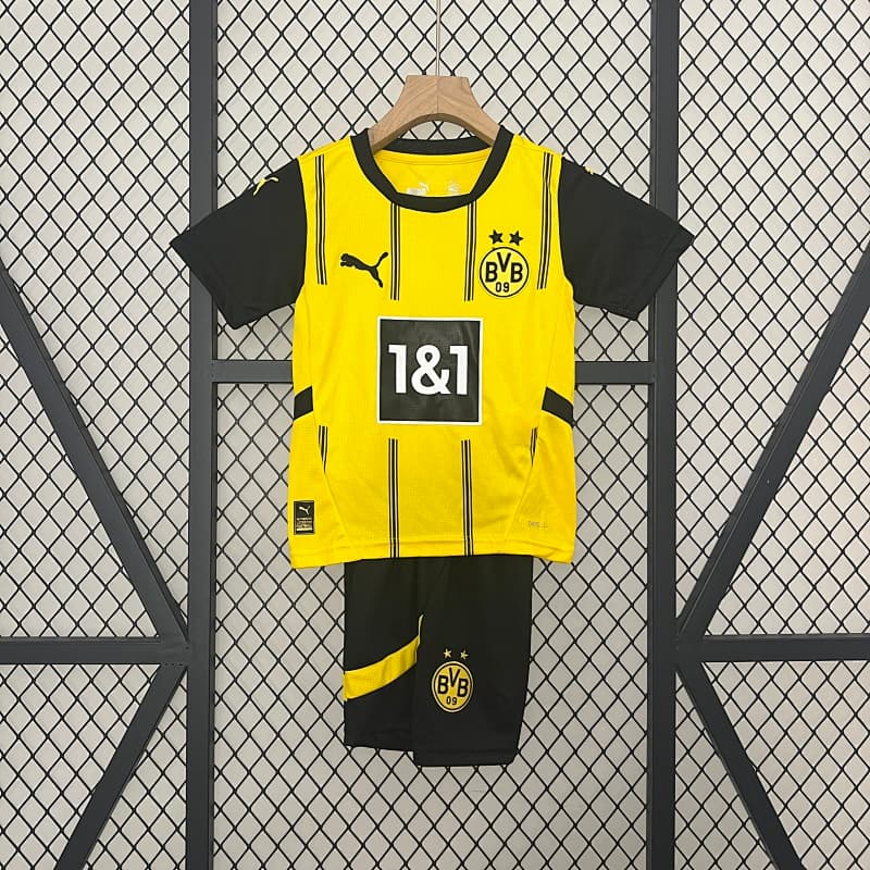 Borussia Dortmund Home Kids Kit 2024/25