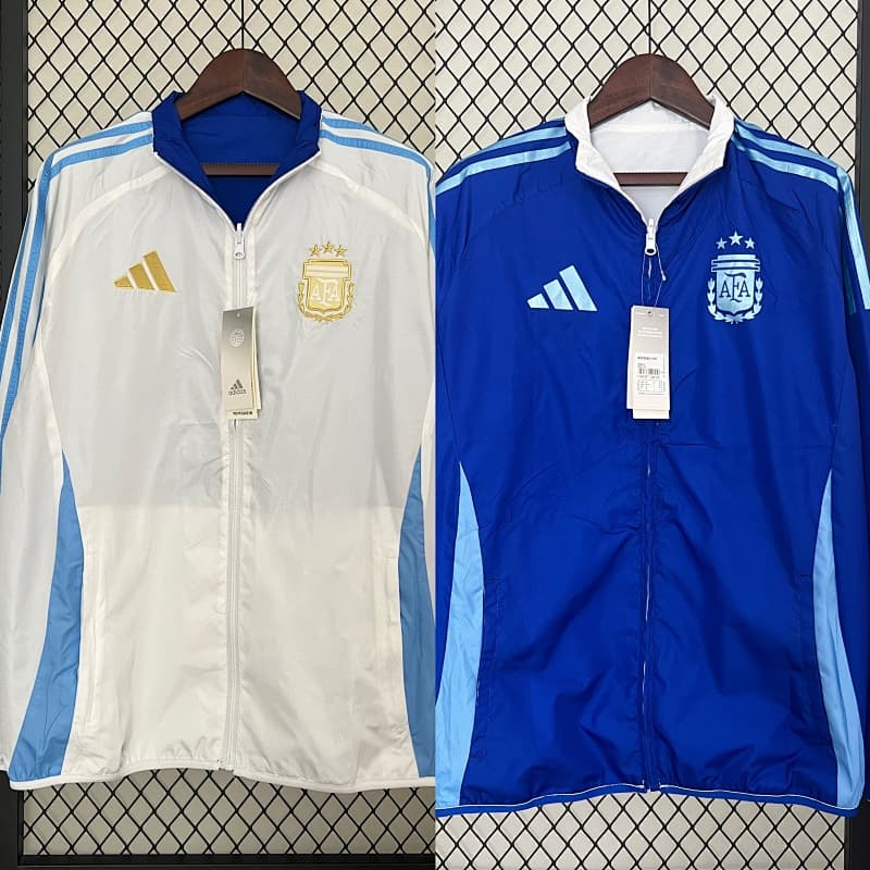 Argentina Reversible Jacket 2024 - White/Blue (2)