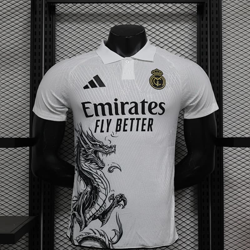Real Madrid White Dragon Concept Kit 2024/25 (Player Version)