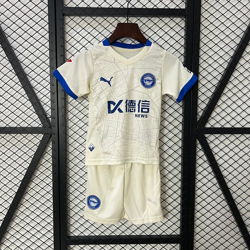 Alaves Away Kids Kit 2024/25