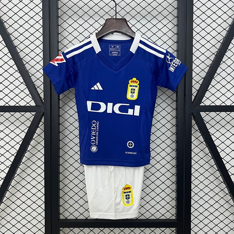 Real Oviedo Home Kids Kit 2024/25