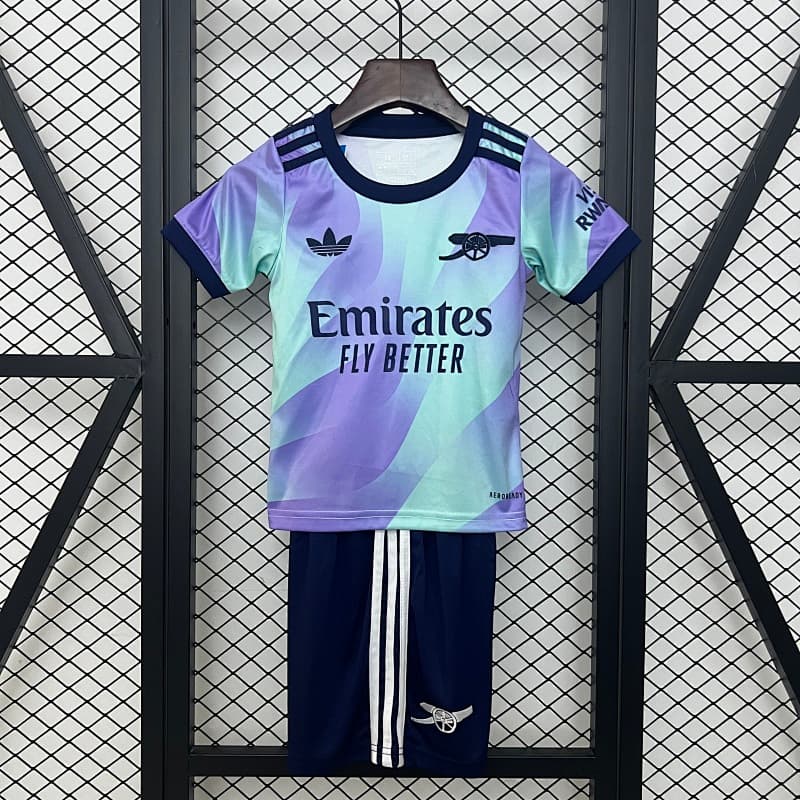 Arsenal Third Kids Kit 2024/25