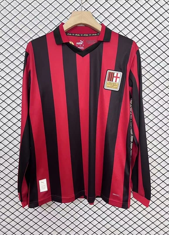 AC Milan 125th Anniversary Long Sleeve Jersey 2024/25