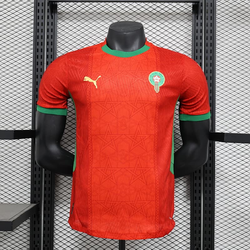 Morocco Home Jersey 2025 (Player Version)