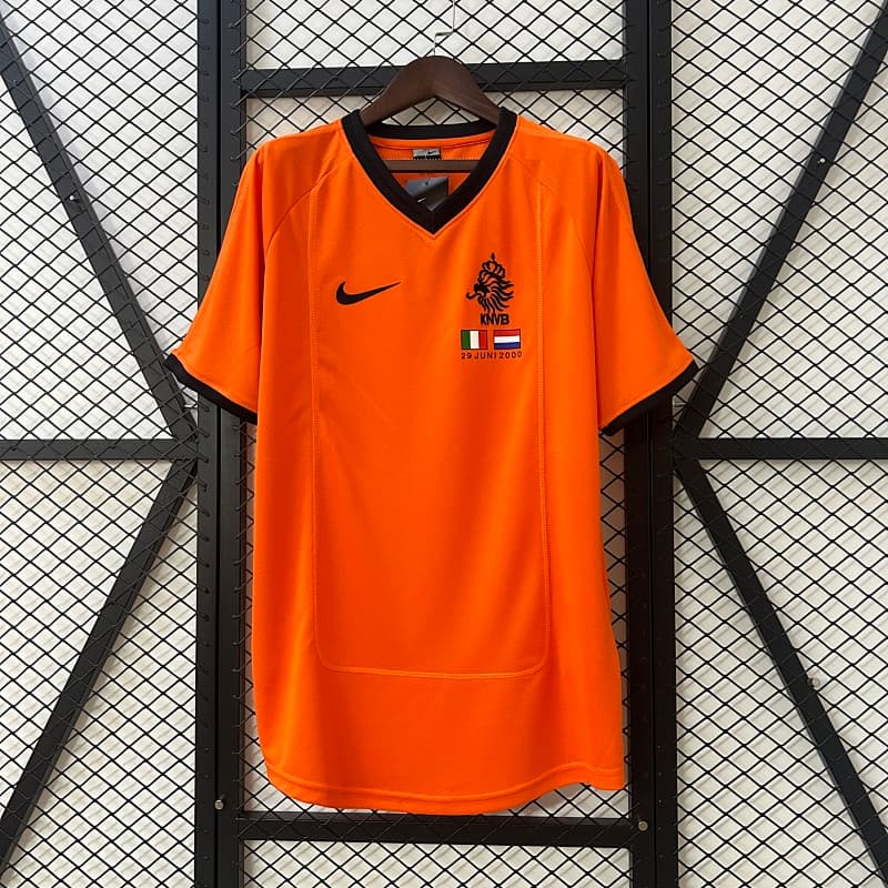 Netherlands Home Retro Jersey 2000