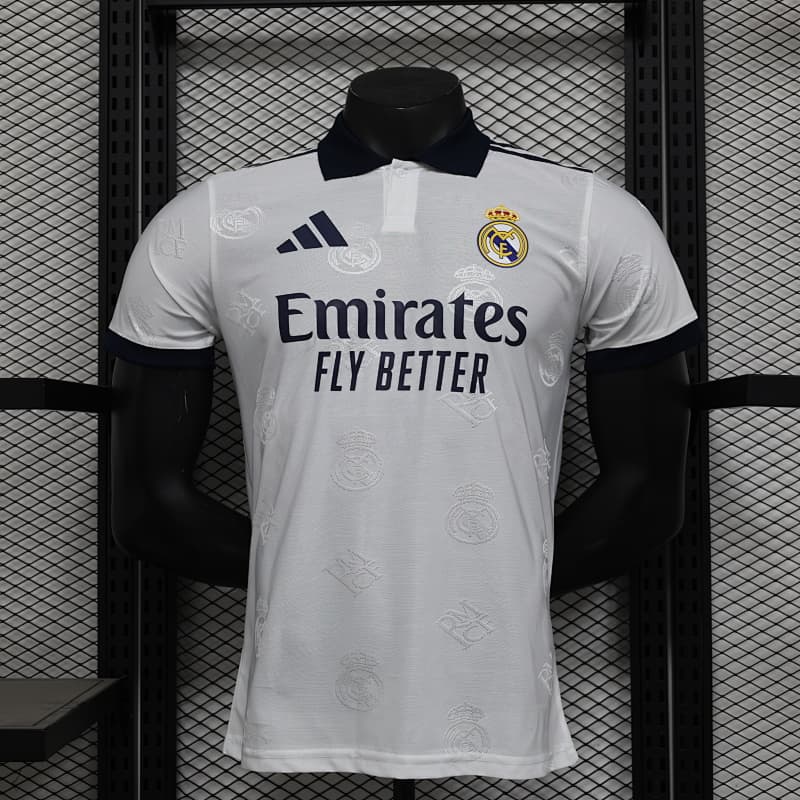 Real Madrid White Polo Special Edition Concept Kit 2025/26 (Player Version)