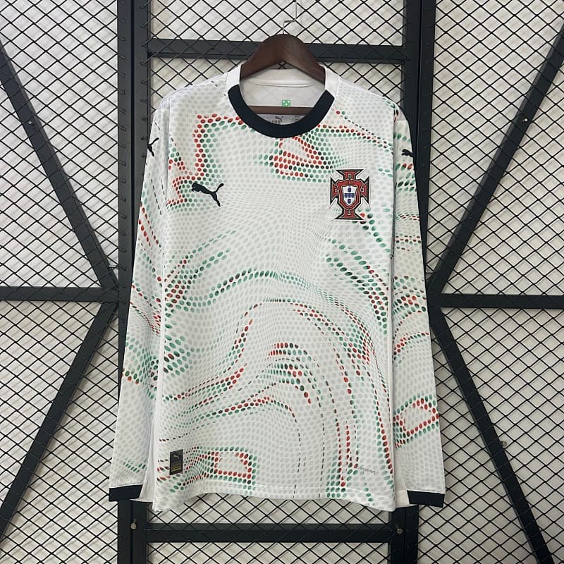 Portugal Away Long Sleeve Jersey 2025