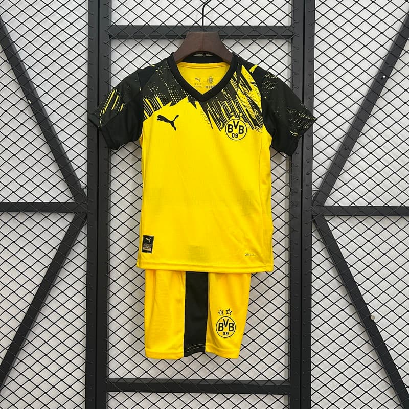 Borussia Dortmund Home Kids Kit 2025/26