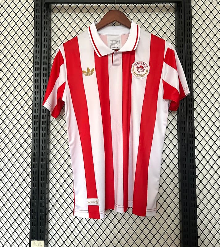 Olympiacos 100th Anniversary Jersey 2025