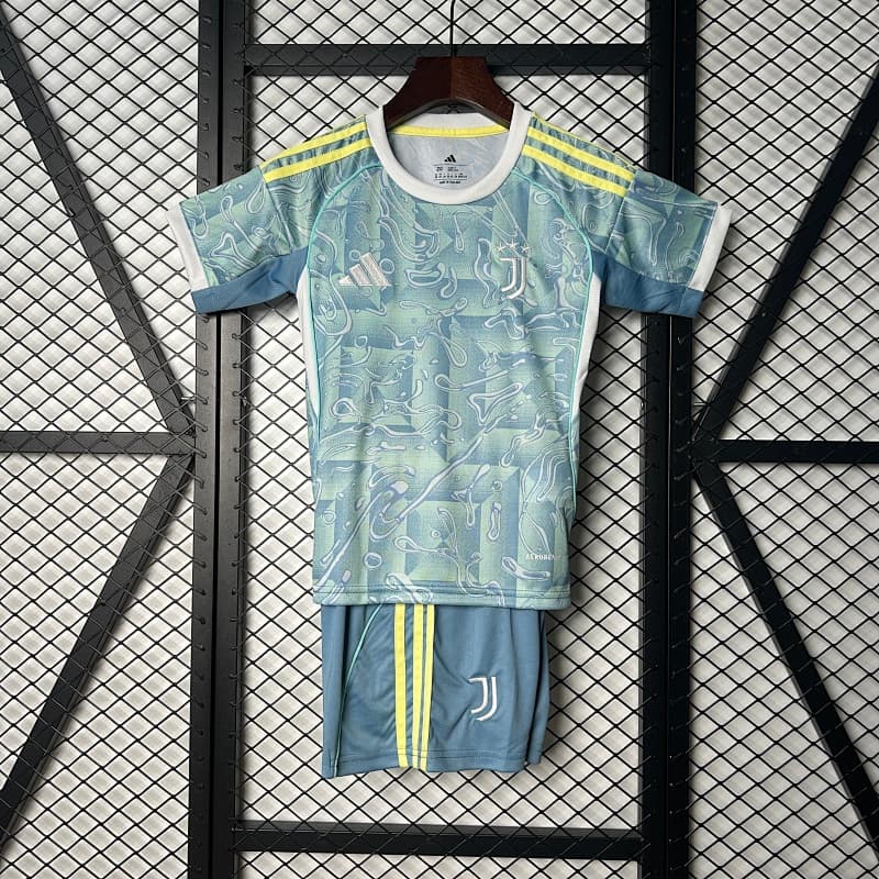Juventus Away Kids Kit 2025/26