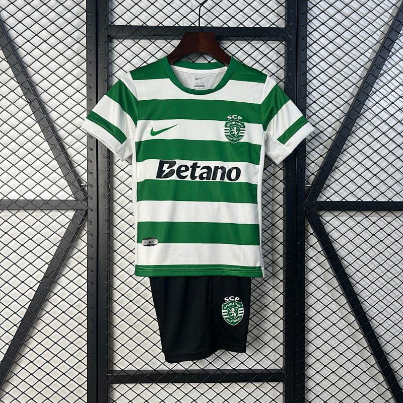 Sporting Lisbon Home Kids Kit 2025/26