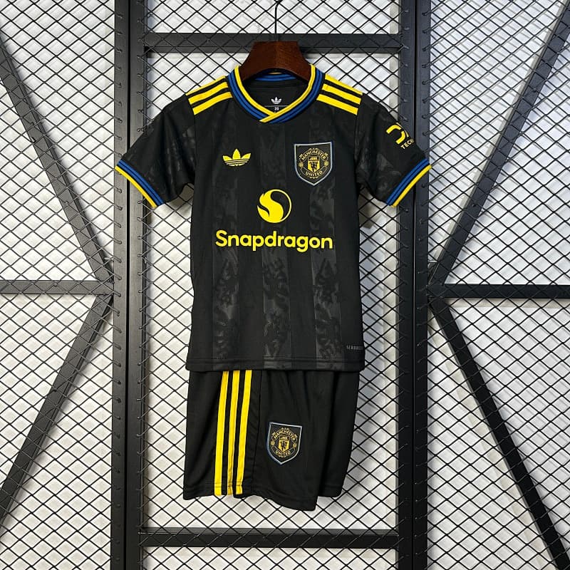 Manchester United Third Kids Kit 2025/26