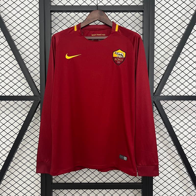 Roma Home Long Sleeve Jersey 2017/18