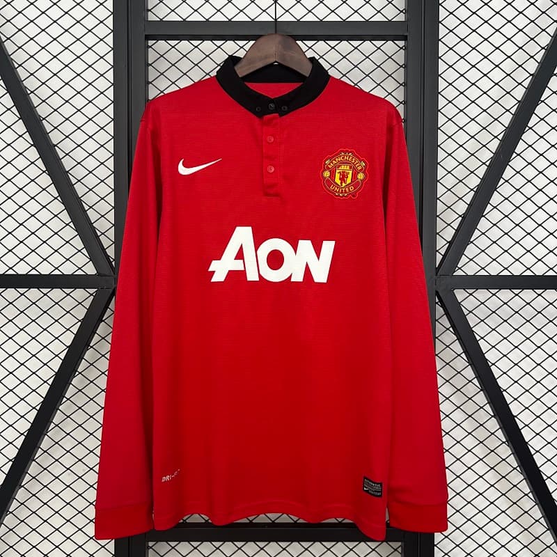 Manchester United Home Long Sleeve Jersey 2013/14