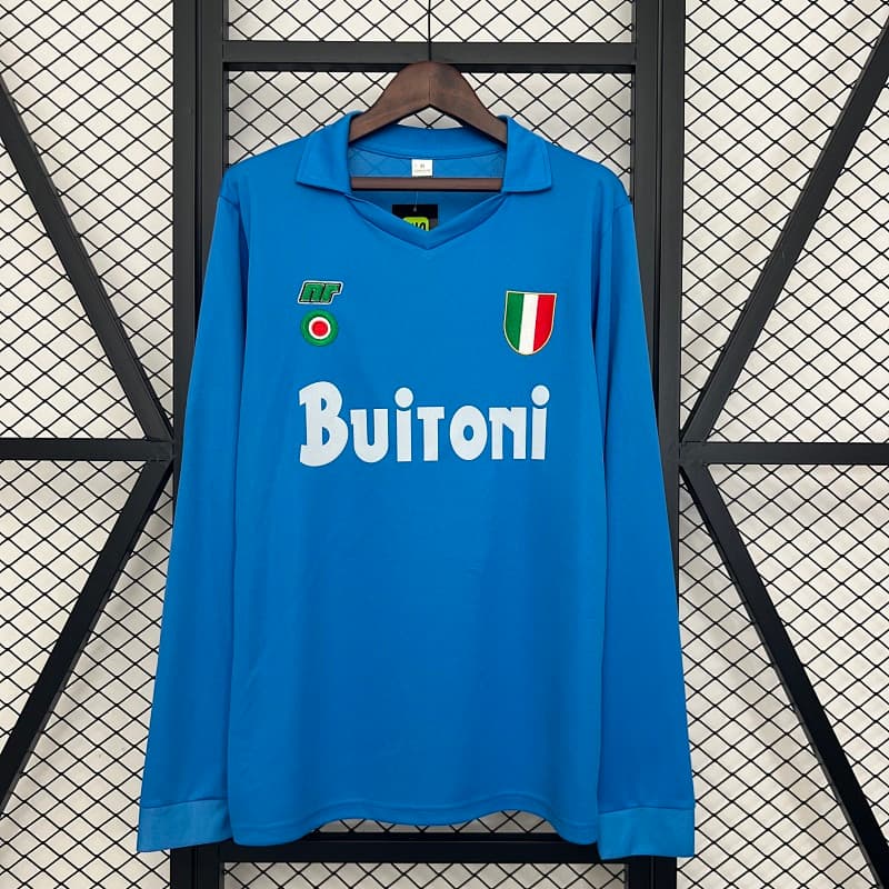 Napoli Home Long Sleeve Jersey 1987/88