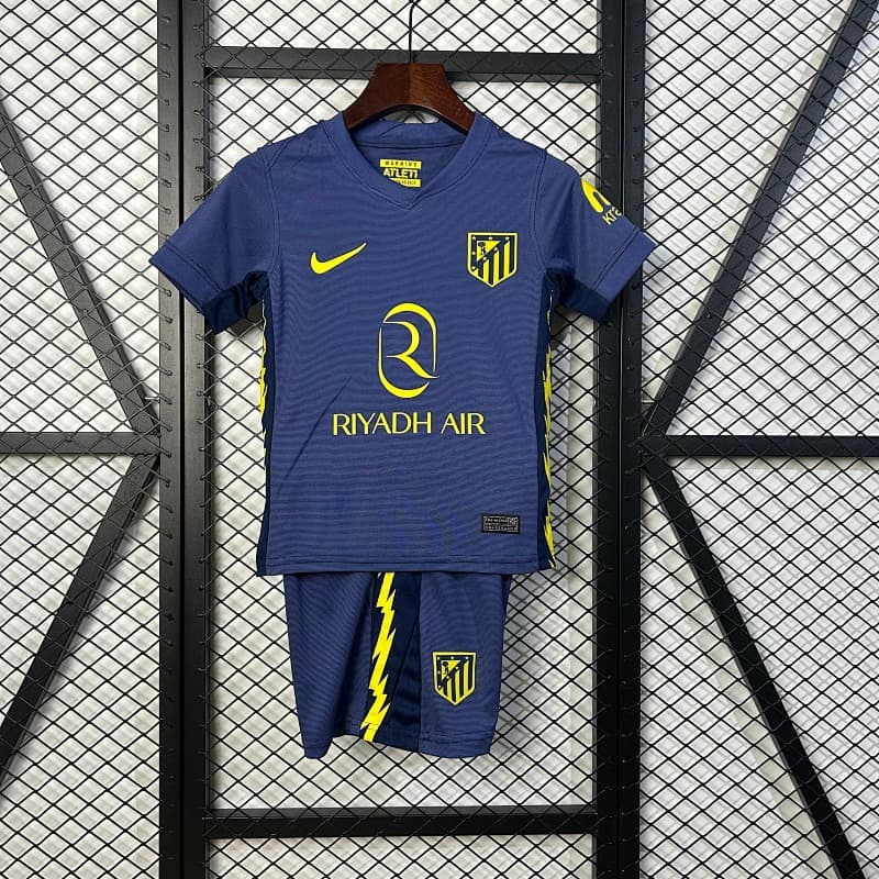 Atletico Madrid Away Kids Kit 2025/26