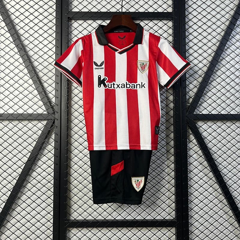 Athletic Bilbao Home Kids Kit 2025/26