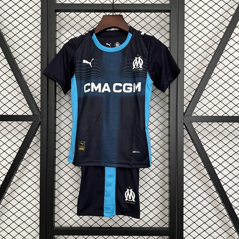 Marseille Away Kids Kit 2025/26