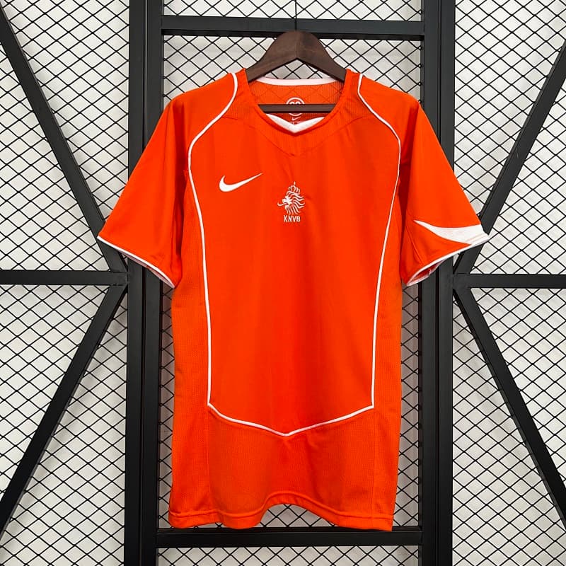 Netherlands Home Jersey 2004