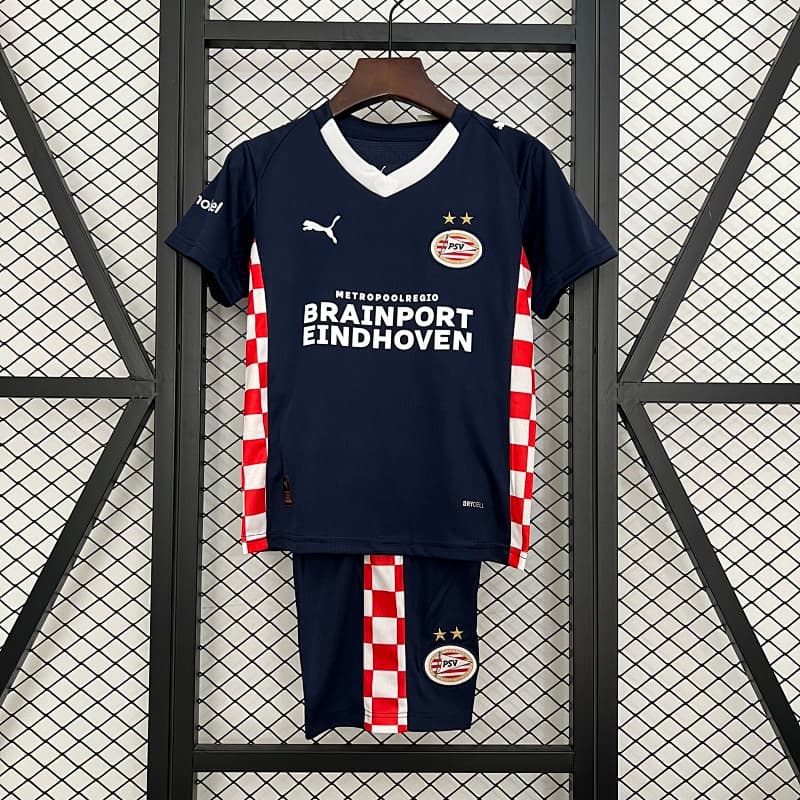 PSV Eindhoven Away Kids Kit 2025/26