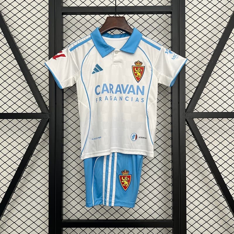 Real Zaragoza Home Kids Kit 2025/26